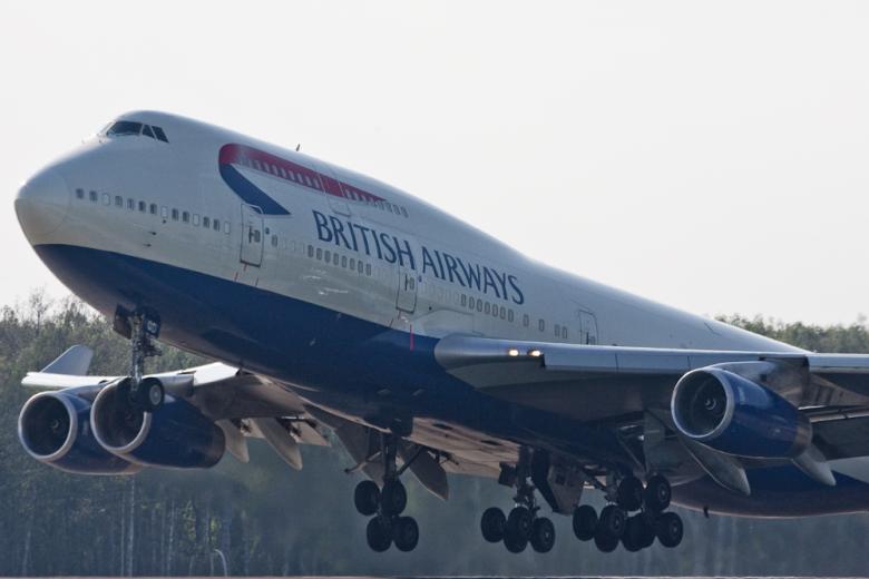 Самолёт авиакомпании British Airways