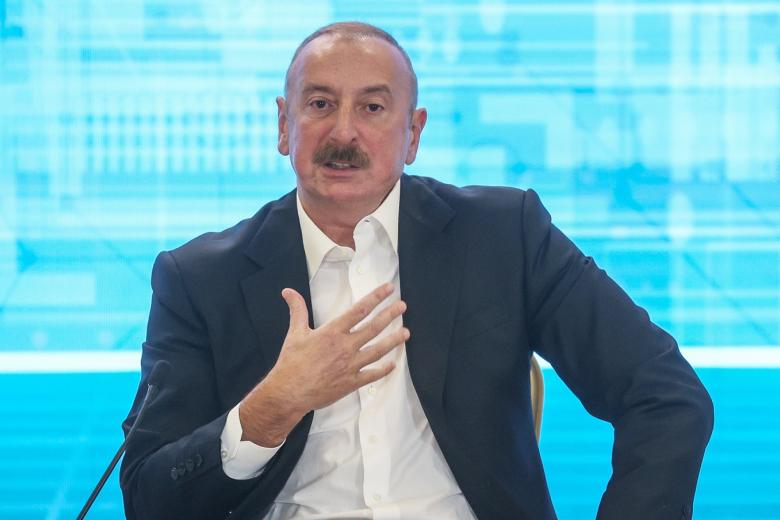 Президент Азербайджана Ильхам Алиев 