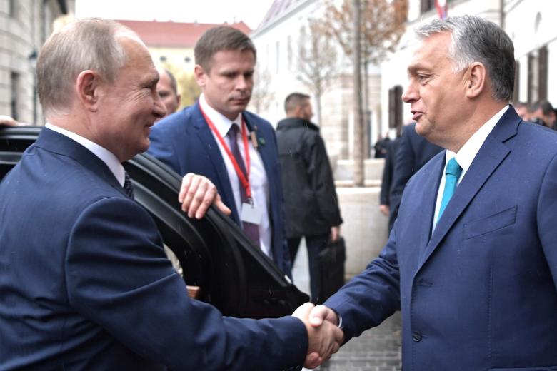 Владимир Путин и Виктор Орбан
