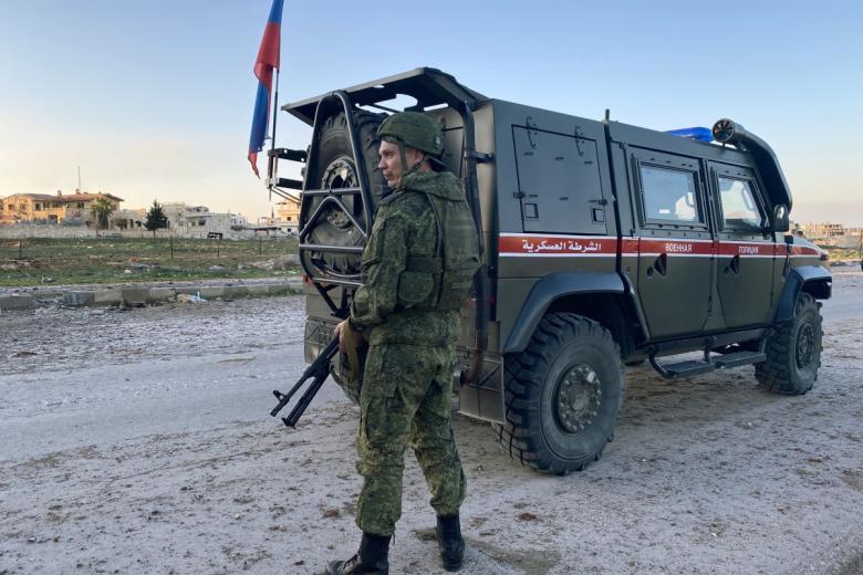 Патруль российской военной полиции
