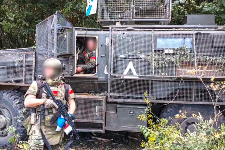 Трофейная техника ВСУ в Курской области