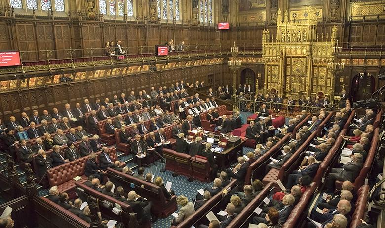 Палата лордов британского парламента