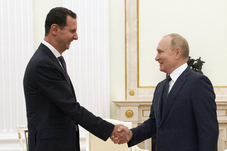 Башар Асад, Владимир Путин