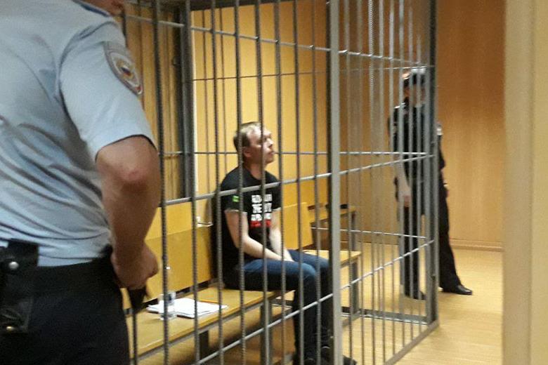 Иван Голунов в суде