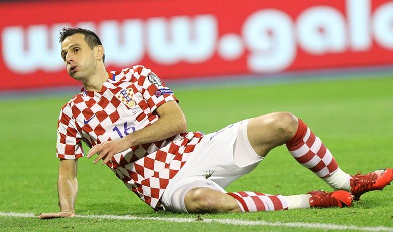 Нападающий сборной Хорватии Никола Калинич