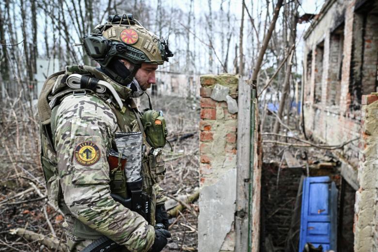 Военнослужащий батальонной тактической группы спецназа «Ахмат»