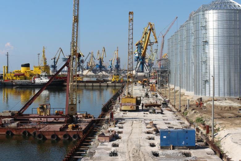 Морской торговый порт Мариуполя