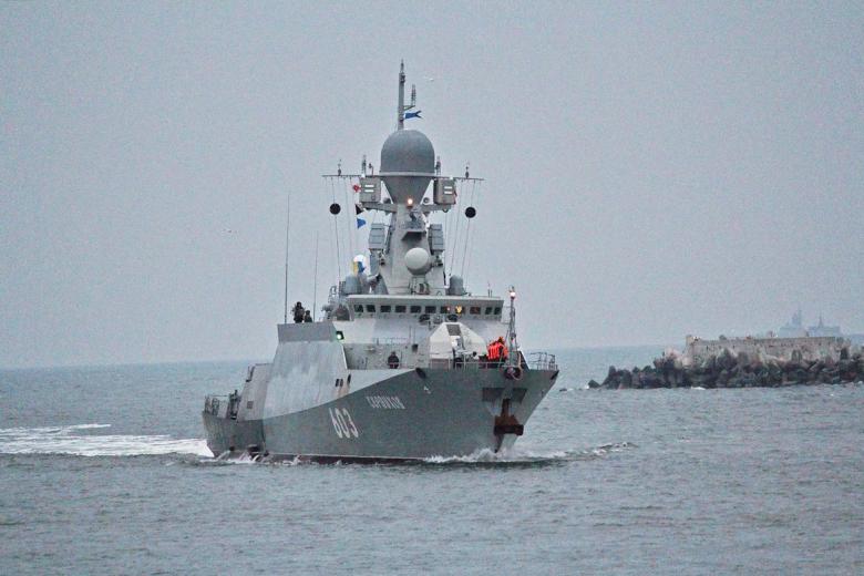 Российский корвет «Стойкий»