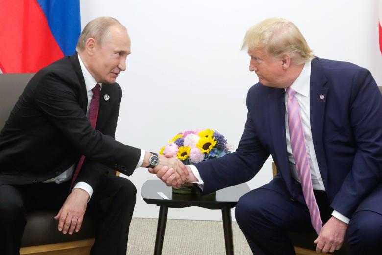 Владимир Путин и Дональд Трамп