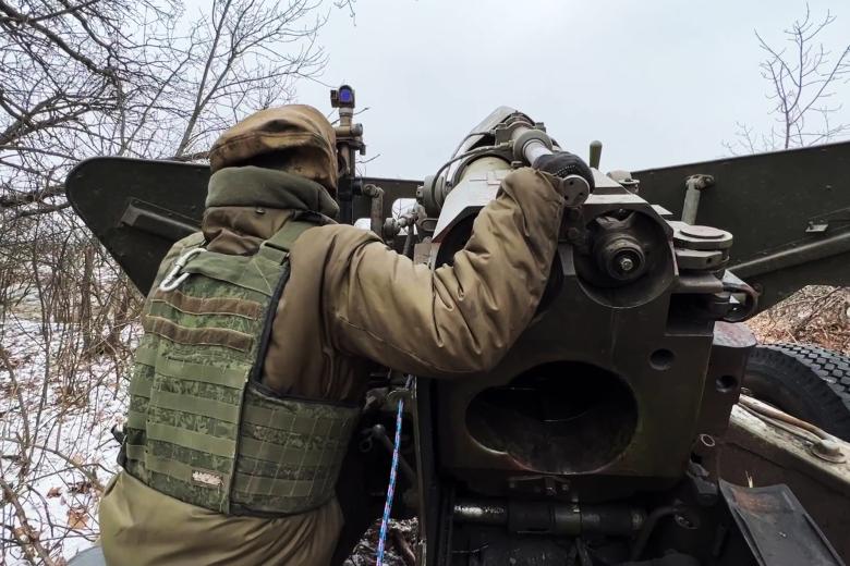 Военнослужащий ВС РФ в зоне СВО