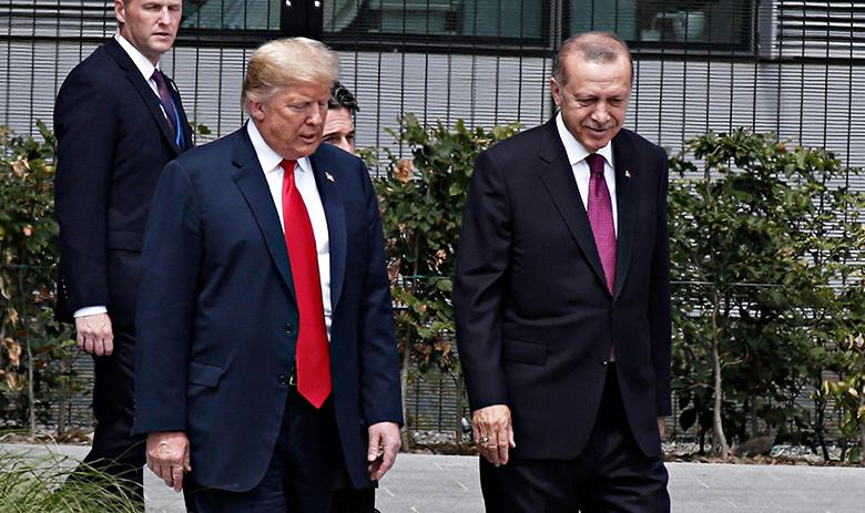 Дональд Трамп и Тайип Эрдоган