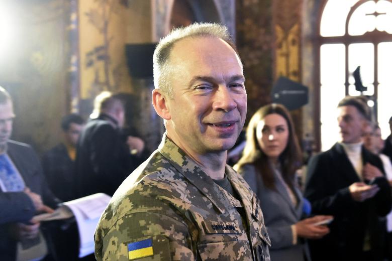 Главнокомандующий Вооруженными силами Украины генерал Александр Сырский