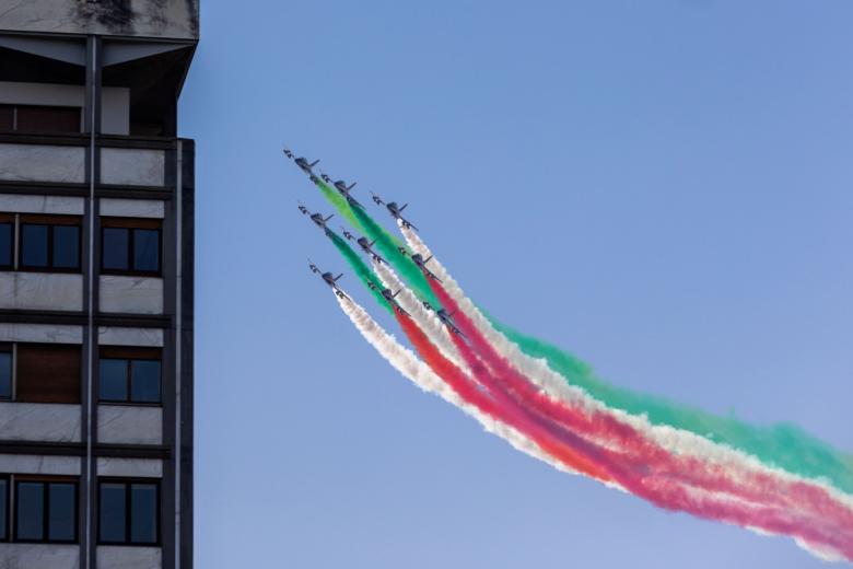 Пилотажная группа Frecce Tricolori