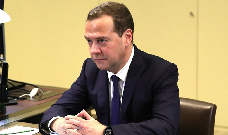 Премьер России Дмитрий Медведев