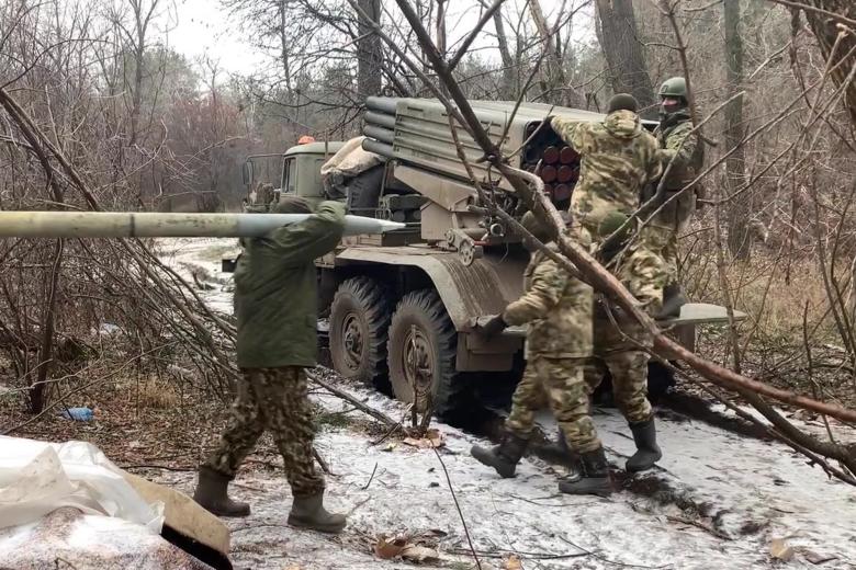 Военнослужащие ВС РФ в зоне СВО