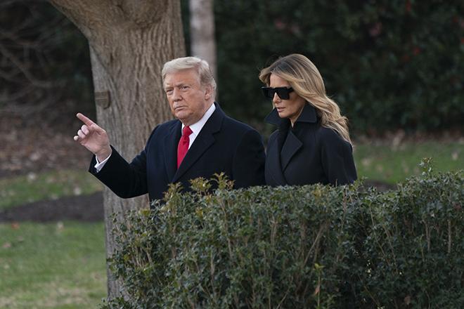 Дональд и Мелания Трамп