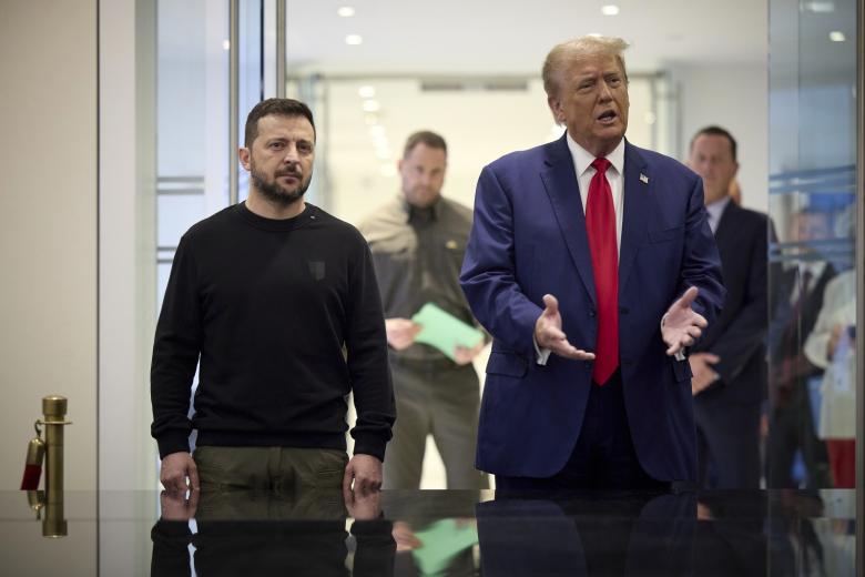 Владимир Зеленский и Дональд Трамп