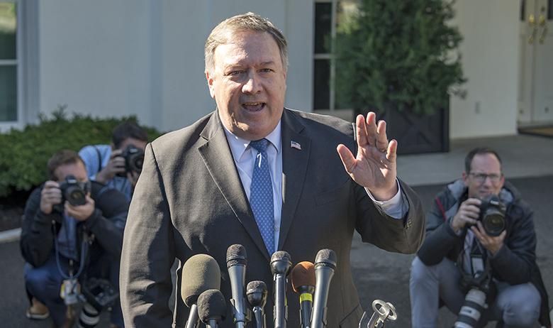 Госсекретарь США Майкл Помпео