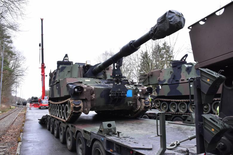 Танковая гаубица M 109 A7 Paladine 