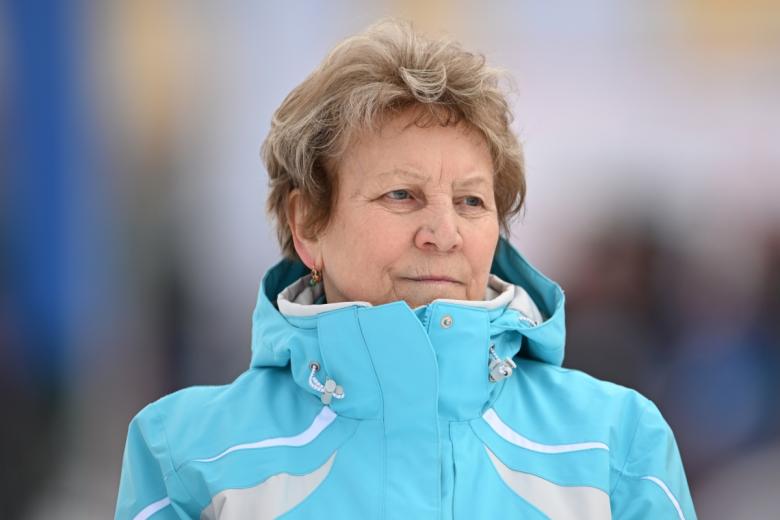 Четырехкратная олимпийская чемпионка по лыжным гонкам Раиса Сметанина