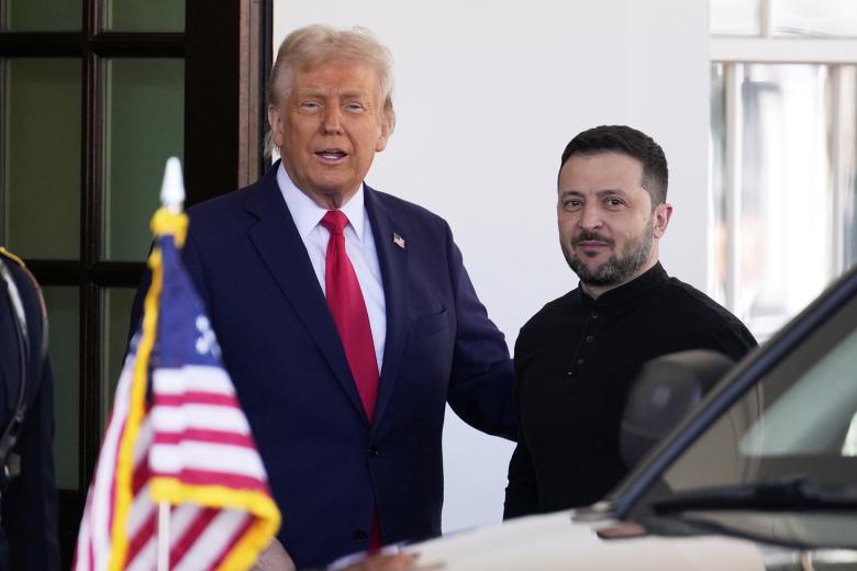 Владимир Зеленский и Дональд Трамп