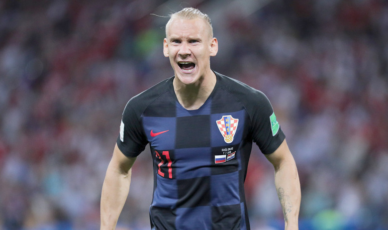 Защитник сборной Хорватии Домагой Вида