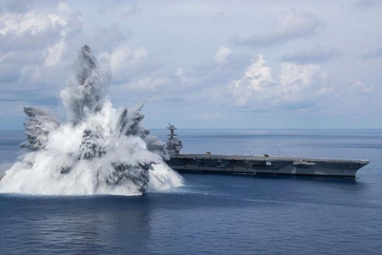 Авианосец USS Gerald R. Ford