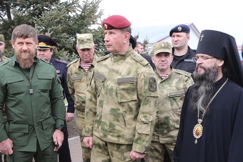 Рамзан Кадыров и Виктор Золотов