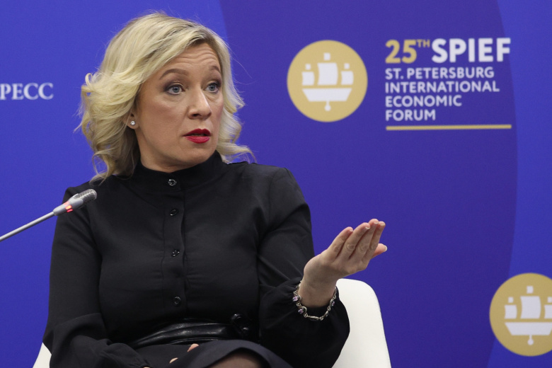 Официальный представитель МИД России Мария Захарова