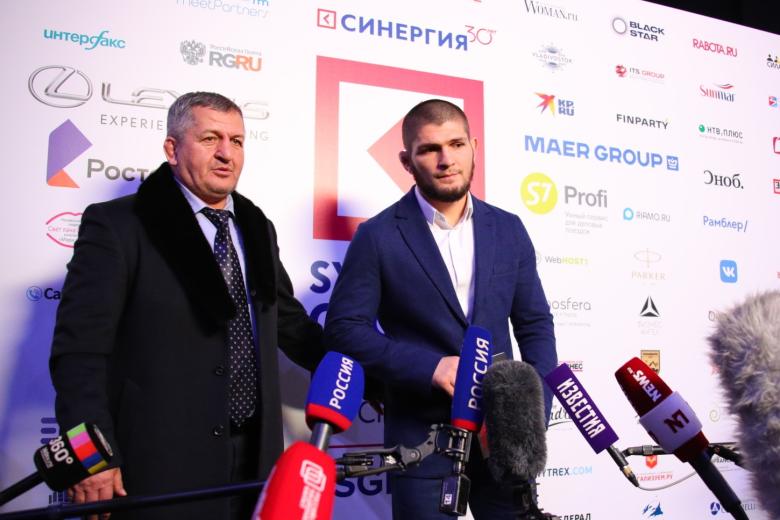 Абдулманап и Хабиб Нурмагомедовы