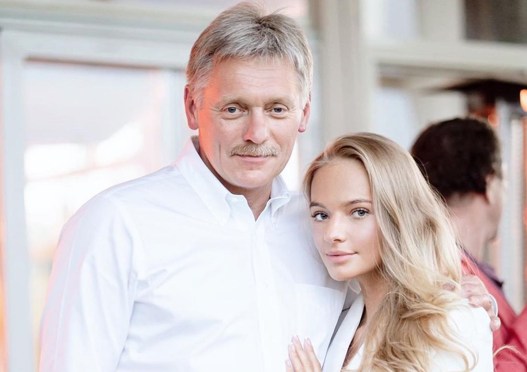 Дмитрий Песков с дочерью