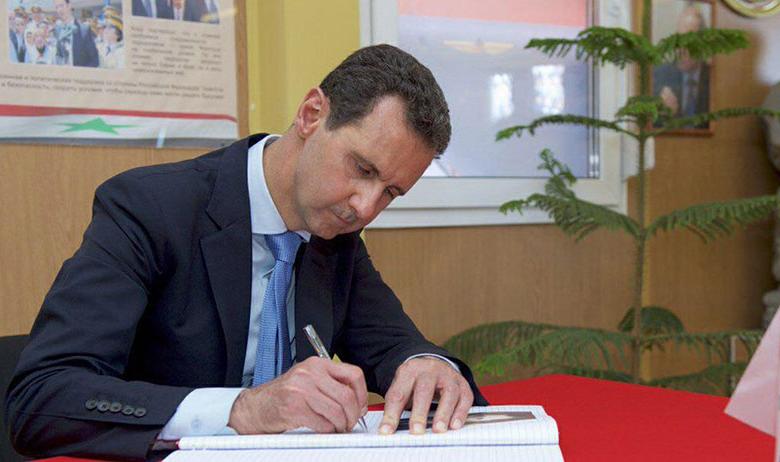 Президент Сирии Башар Асад