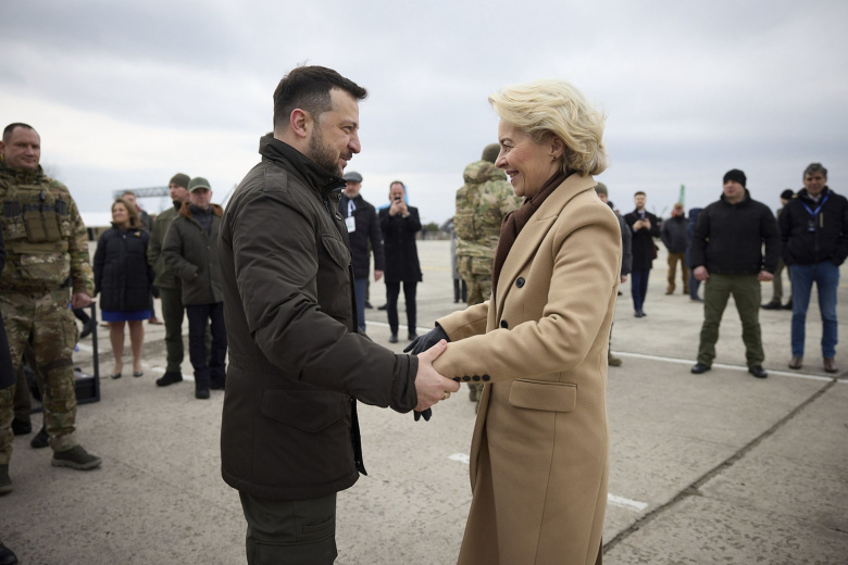 Владимир Зеленский и Урсула фон дер Ляйен