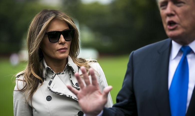 Меланья и Дональд Трамп