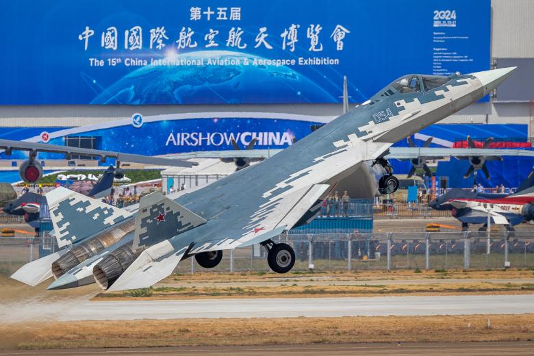 Су-57 на выставке Airshow China 2024