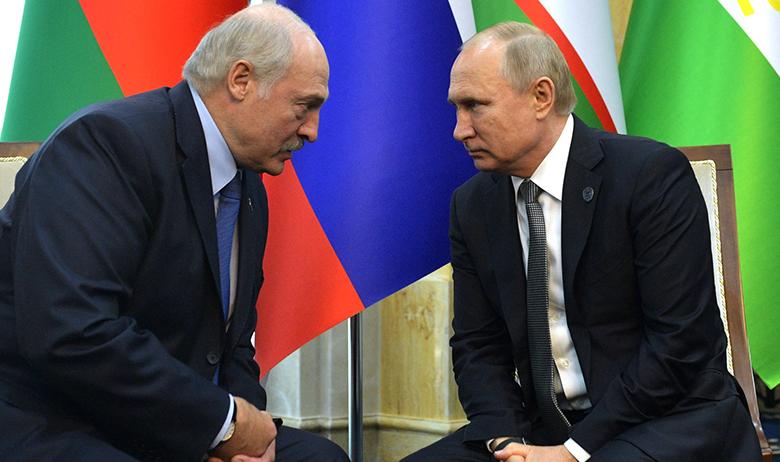 Александр Лукашенко и Владимир Путин