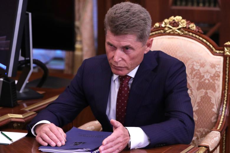 Временно исполняющий обязанности губернатора Приморья Олег Кожемяко