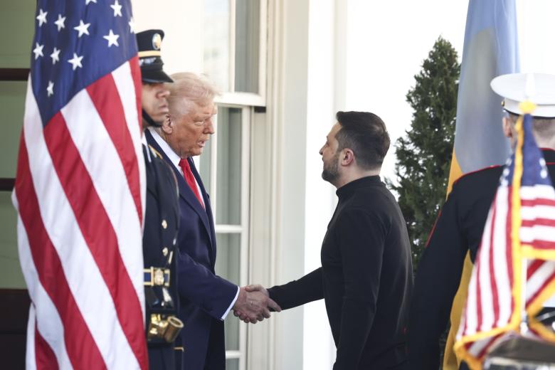 Дональд Трамп и Владимир Зеленский