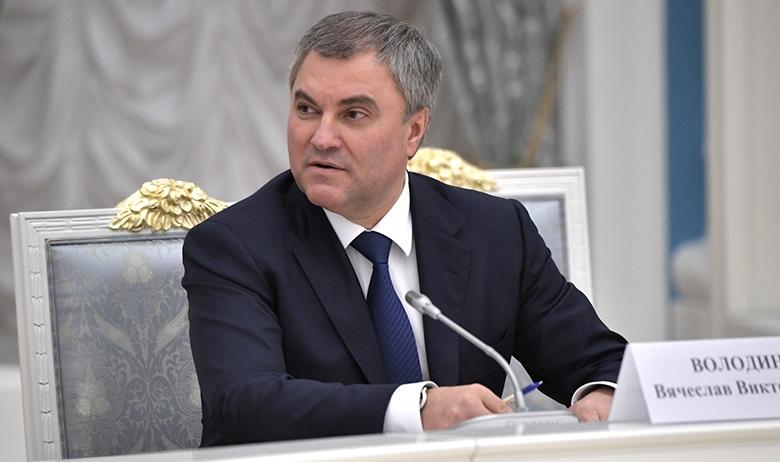 Председатель Государственной думы РФ Вячеслав Володин