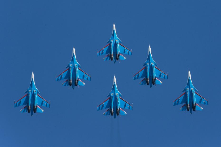 Истребители Су-30СМ