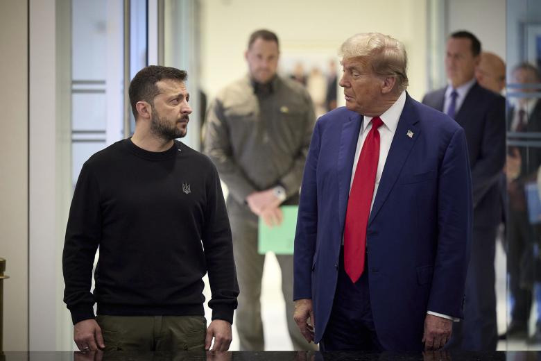 Владимир Зеленский и Дональд Трамп