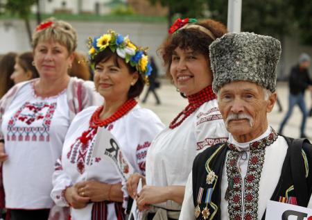 Жительница Харькова назвала парад вышиванок «маршем быдла»