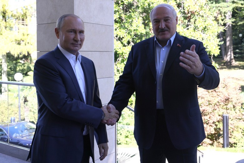 Владимир Путин, Александр Лукашенко