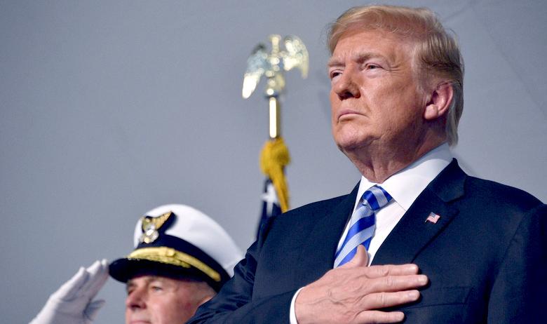 Американский лидер Дональд Трамп