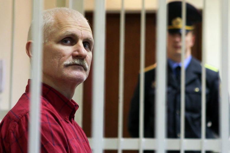 Белорусский правозащитник Алесь Беляцкий