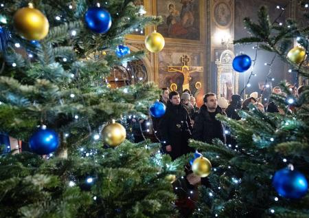 Украинцы массово празднуют Рождество 7 января вопреки указу Киева