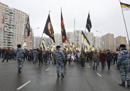 Движение транспорта в Москве ограничат из-за «Русского марша»