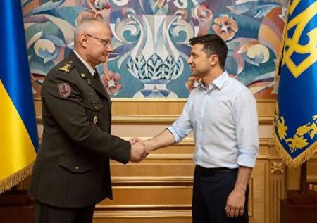 Новый глава Генштаба Украины заявил, что он не человек Зеленского