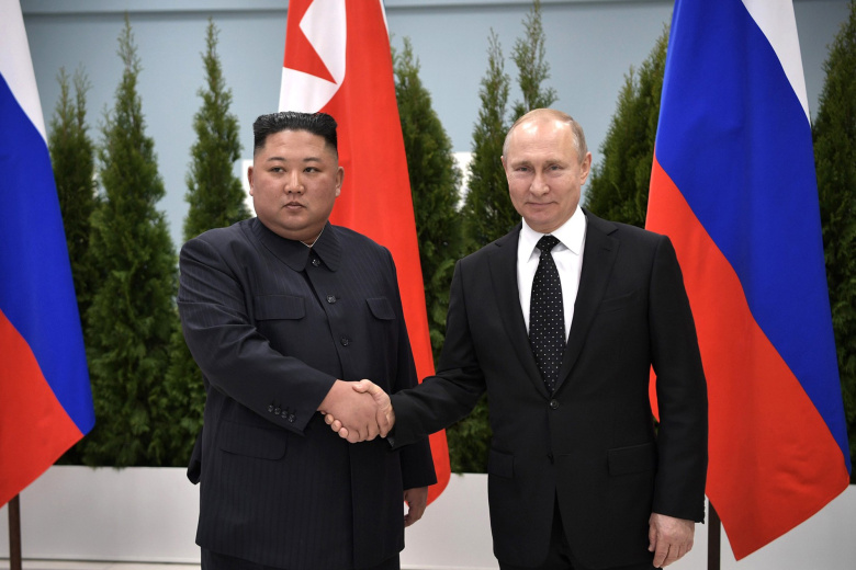 Ким Чен Ын и Владимир Путин