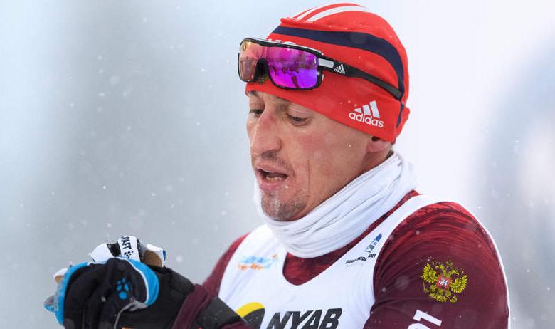 Российский лыжник Александр Легков